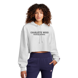 Charlotte Wood Spirit Wear - Adult Women's Cropped Hoodie Product Image