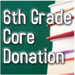 6th Grade Core (Language, Reading, and History) $50 School Donation Product Image
